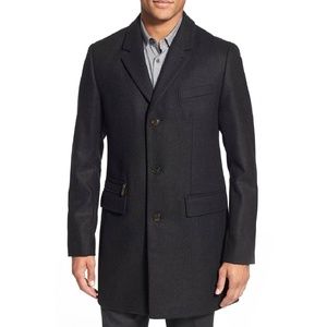 Ted Baker 'Alamo' Modern Slim Fit Topcoat